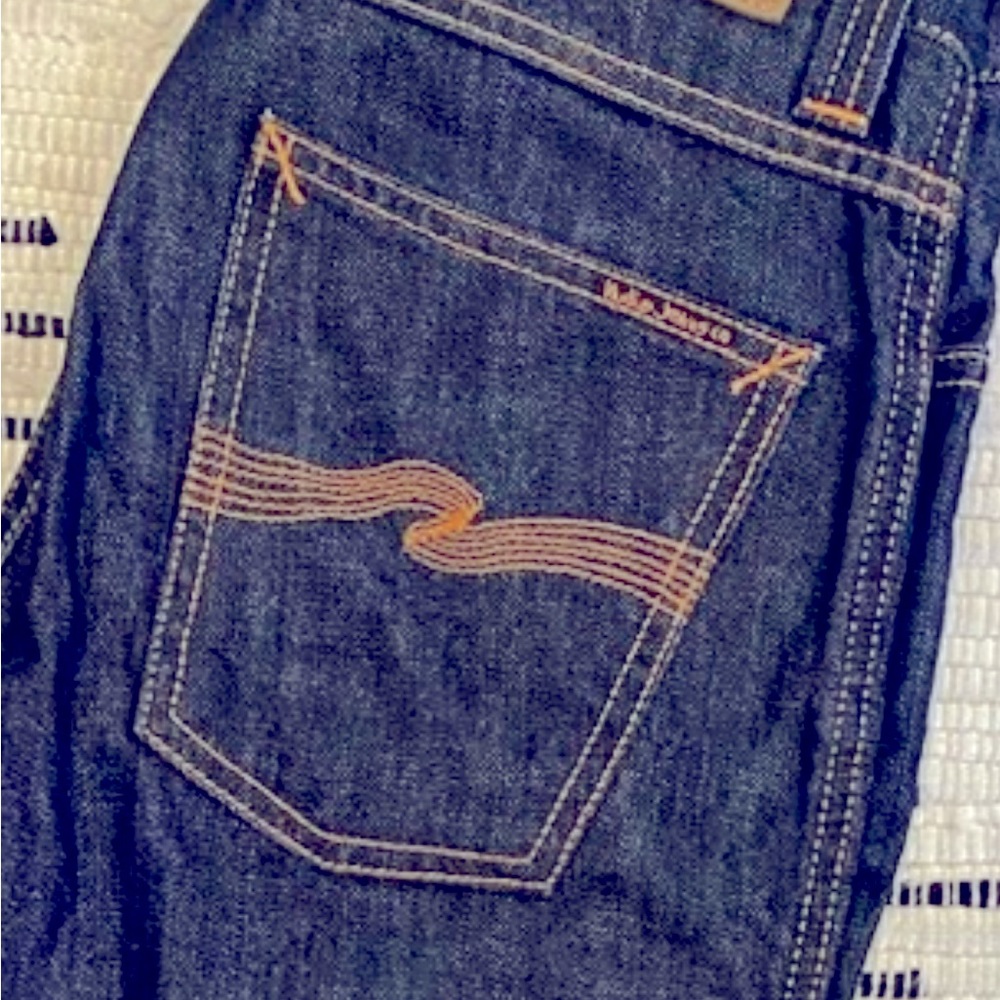Men’s Nudie Jeans Co. Dry Broken Twill - 100% Cotton - Picture 3 of 6